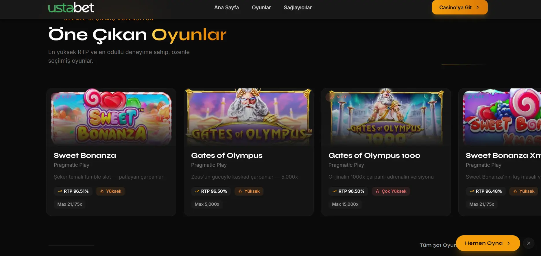 UstaBet Casino Bonos – Bonificaciones, tiradas gratuitas y ofertas especiales image 3
