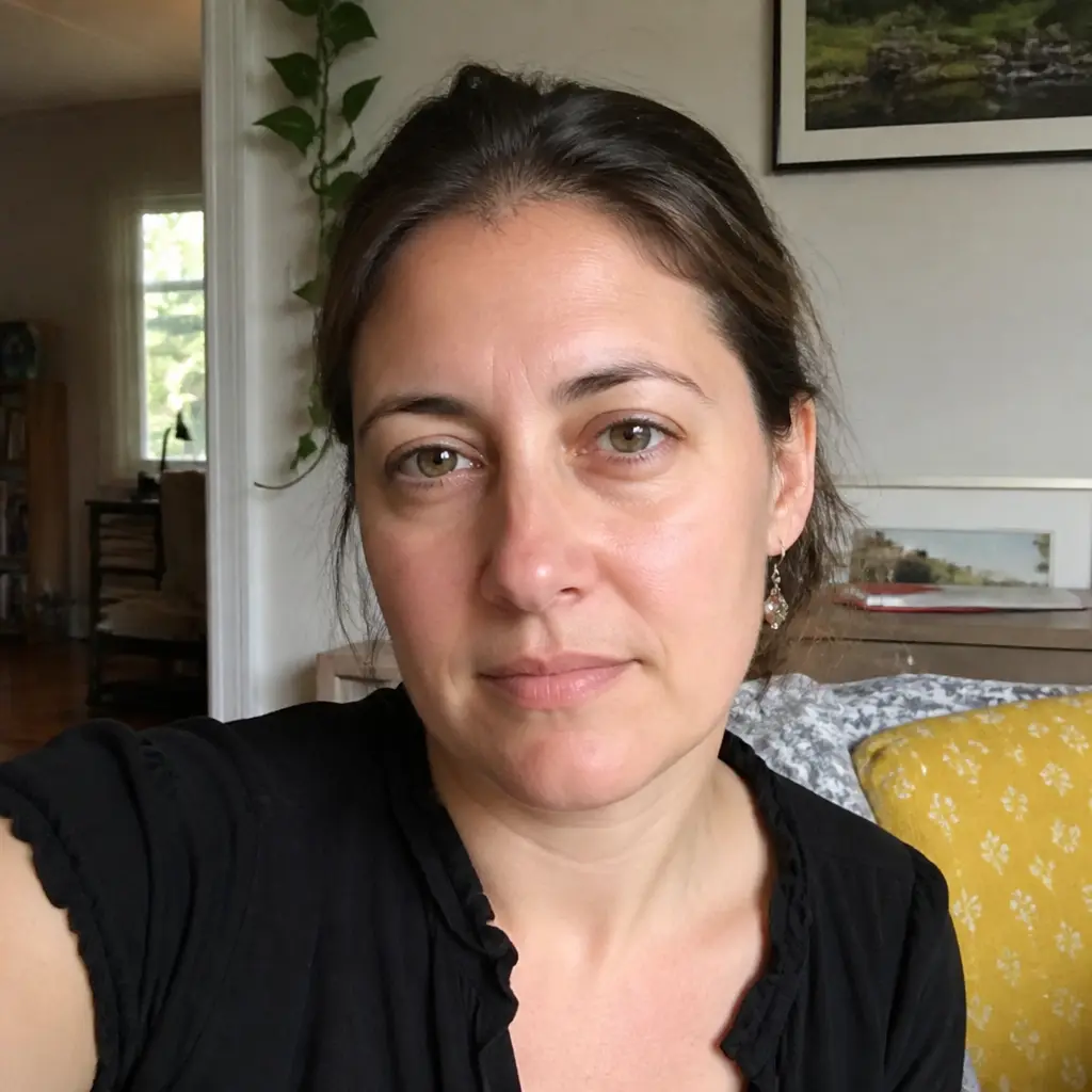 AI-generated fictional portrait