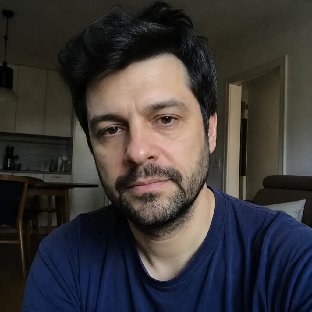 AI-generated fictional portrait
